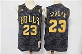 Bulls 23 Michael Jordan Black Hardwood Classics Jersey,baseball caps,new era cap wholesale,wholesale hats